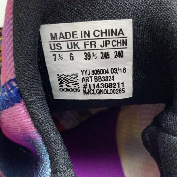 Adidas Womens Pure Boost X Running Shoes SZ 7.5 - Picture 6 of 7